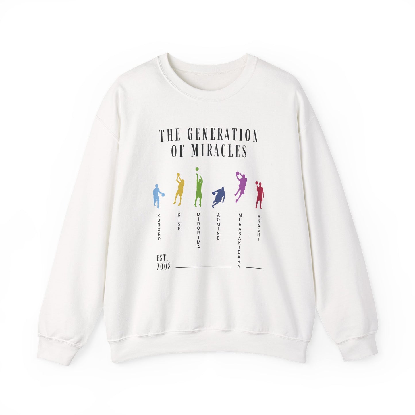 Generation of Miracles- Kuroko No Basket (Unisex Sweatshirt Light)