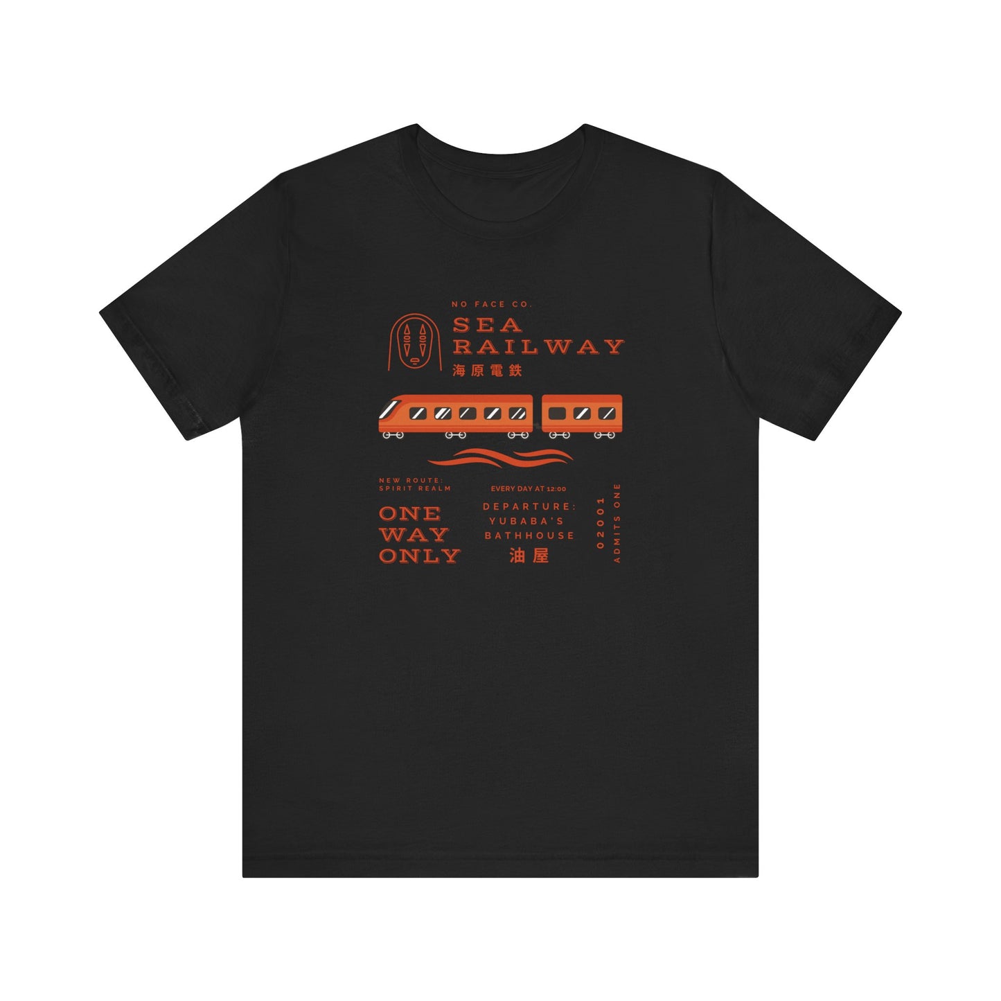 Orange Sea Railway- Spirited Away (Unisex Shirt)