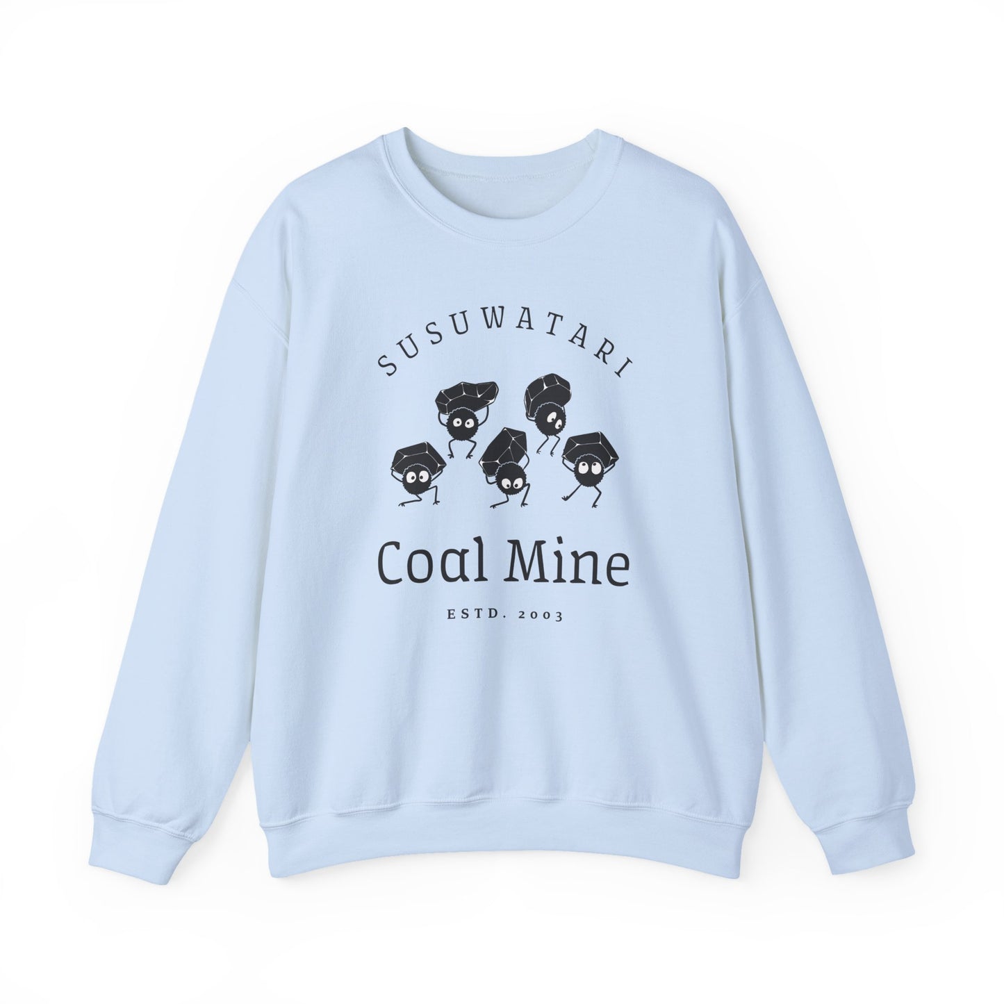 Suzuwatari Coal Mine- Spirited Away (Unisex Sweatshirt Light)