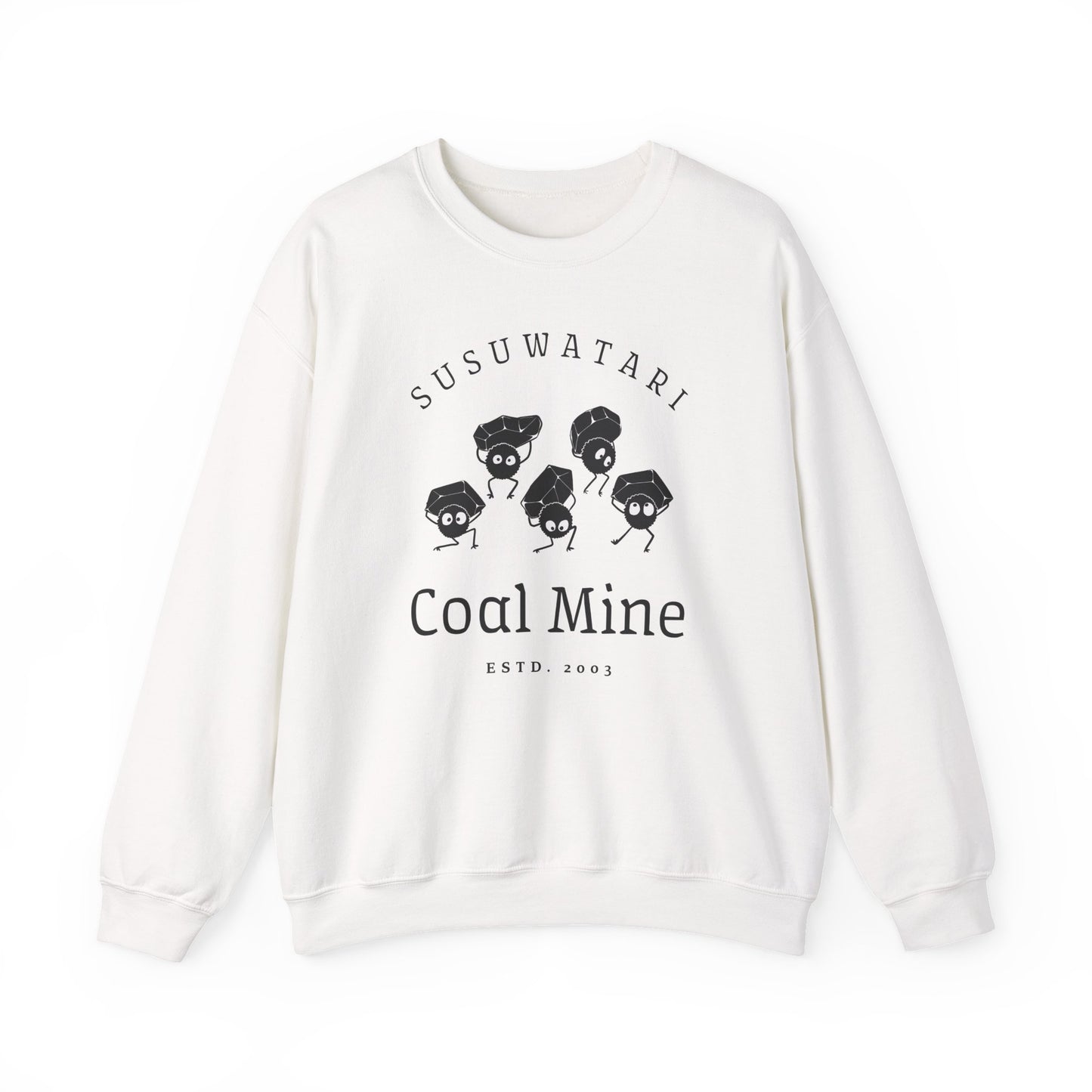 Suzuwatari Coal Mine- Spirited Away (Unisex Sweatshirt Light)