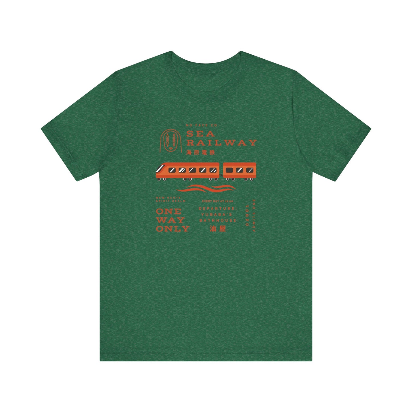 Orange Sea Railway- Spirited Away (Unisex Shirt)