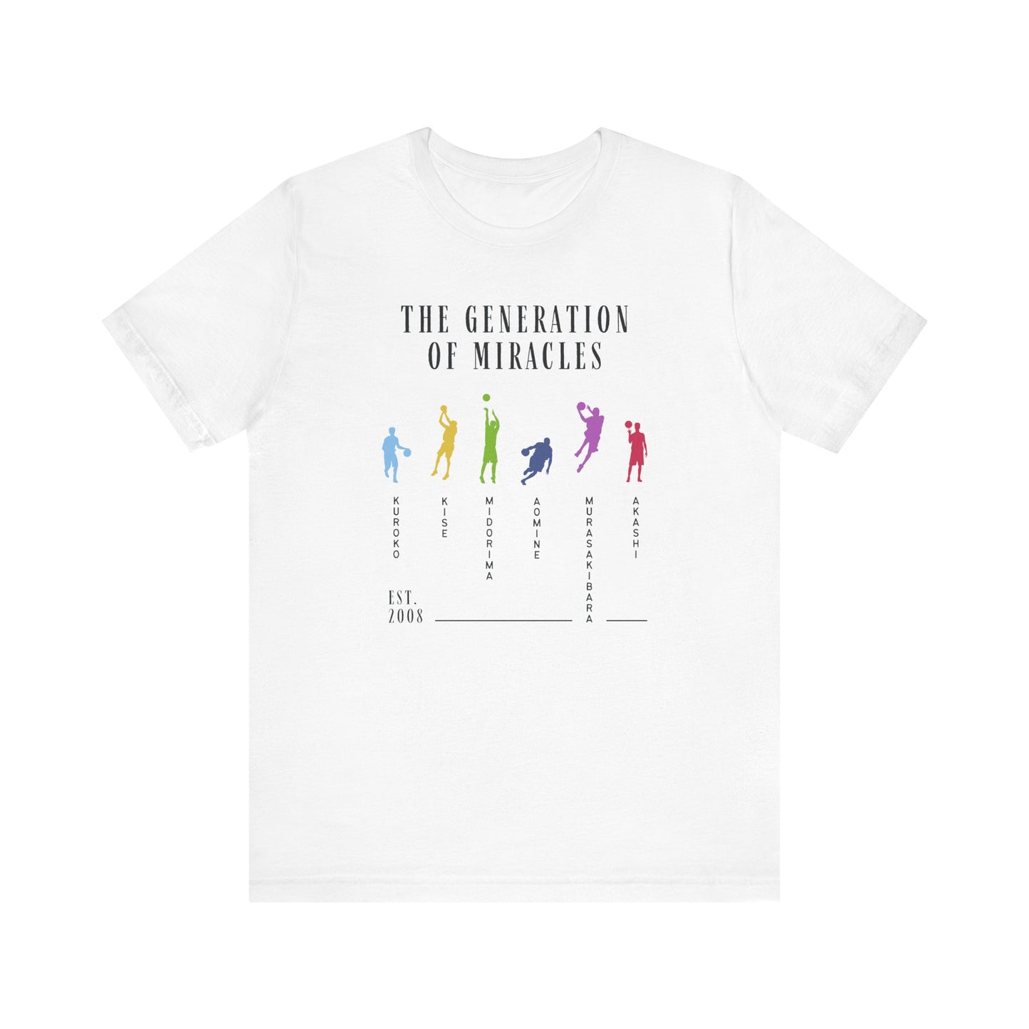 Generation of Miracles- Kuroko No Basket (Unisex Shirt)