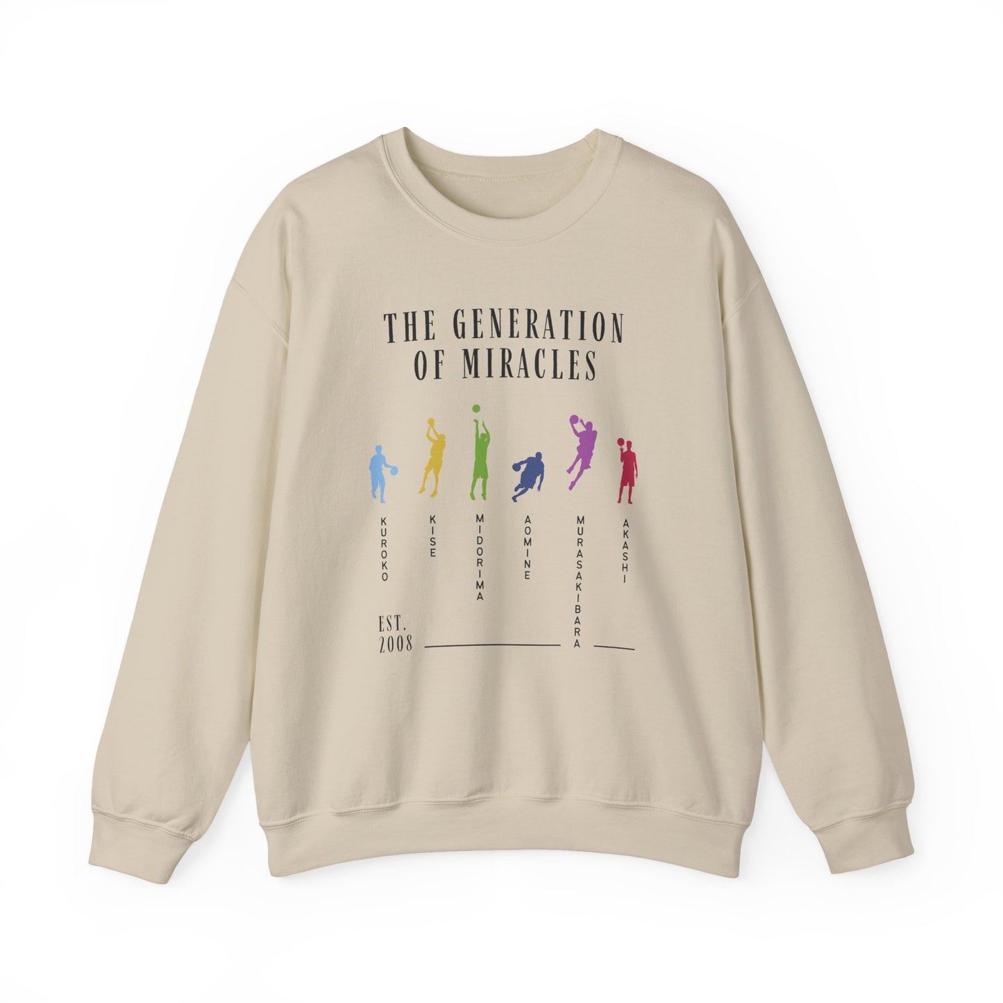 Generation of Miracles- Kuroko No Basket (Unisex Sweatshirt Light)