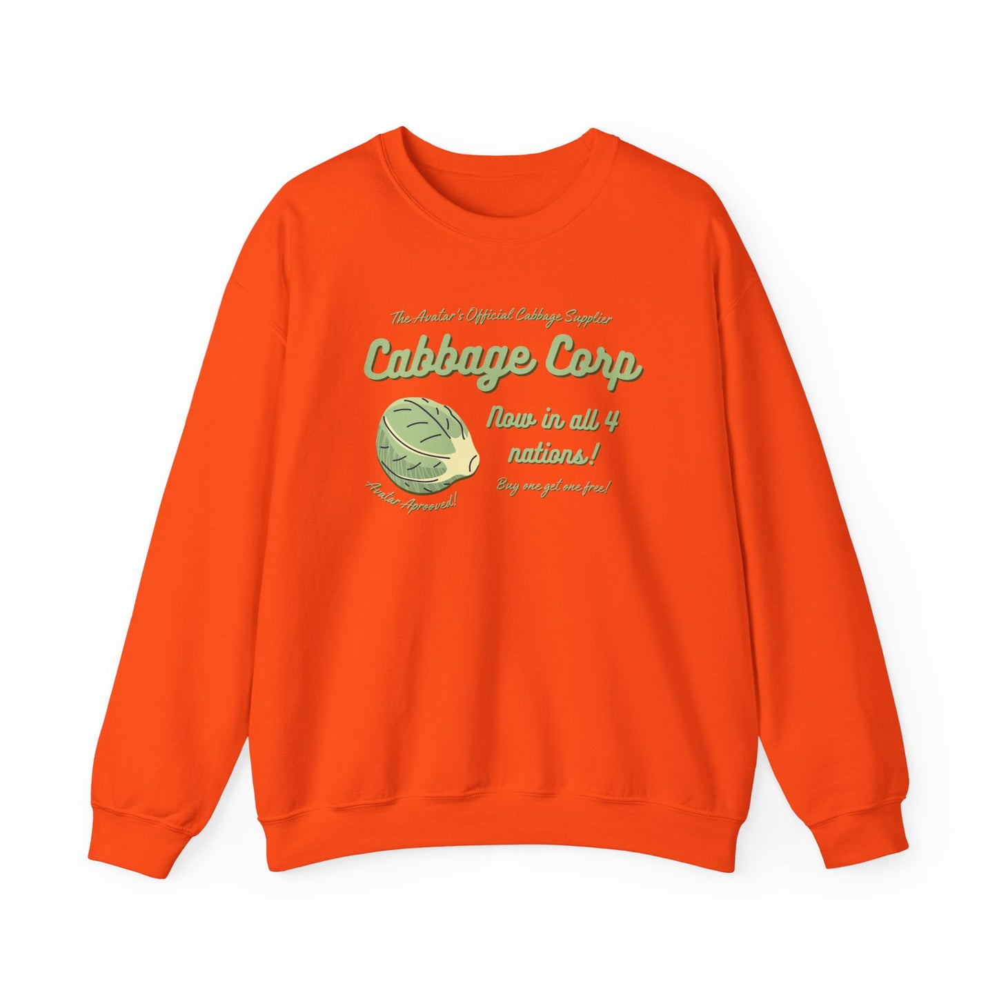 Cabbage Corp- Avatar The Last Airbender (Unisex Sweatshirt Dark)