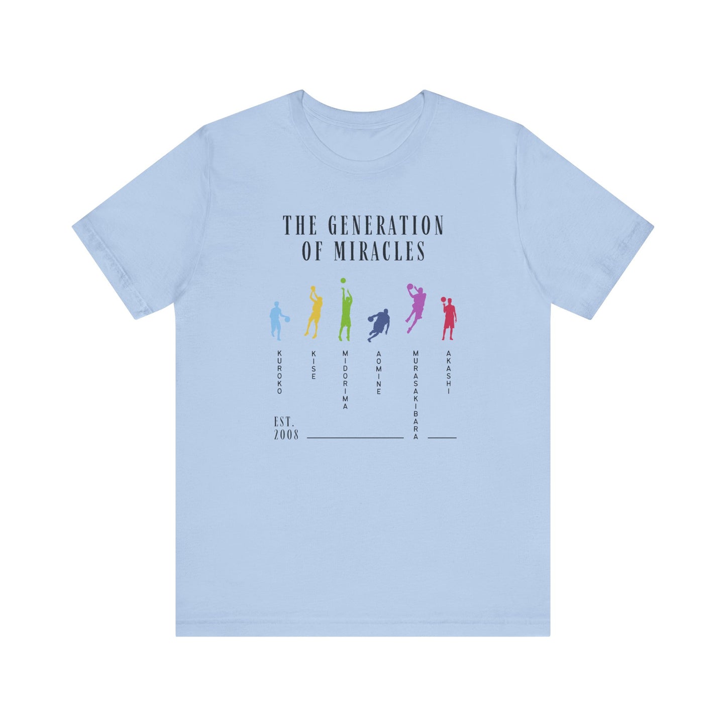Generation of Miracles- Kuroko No Basket (Unisex Shirt)