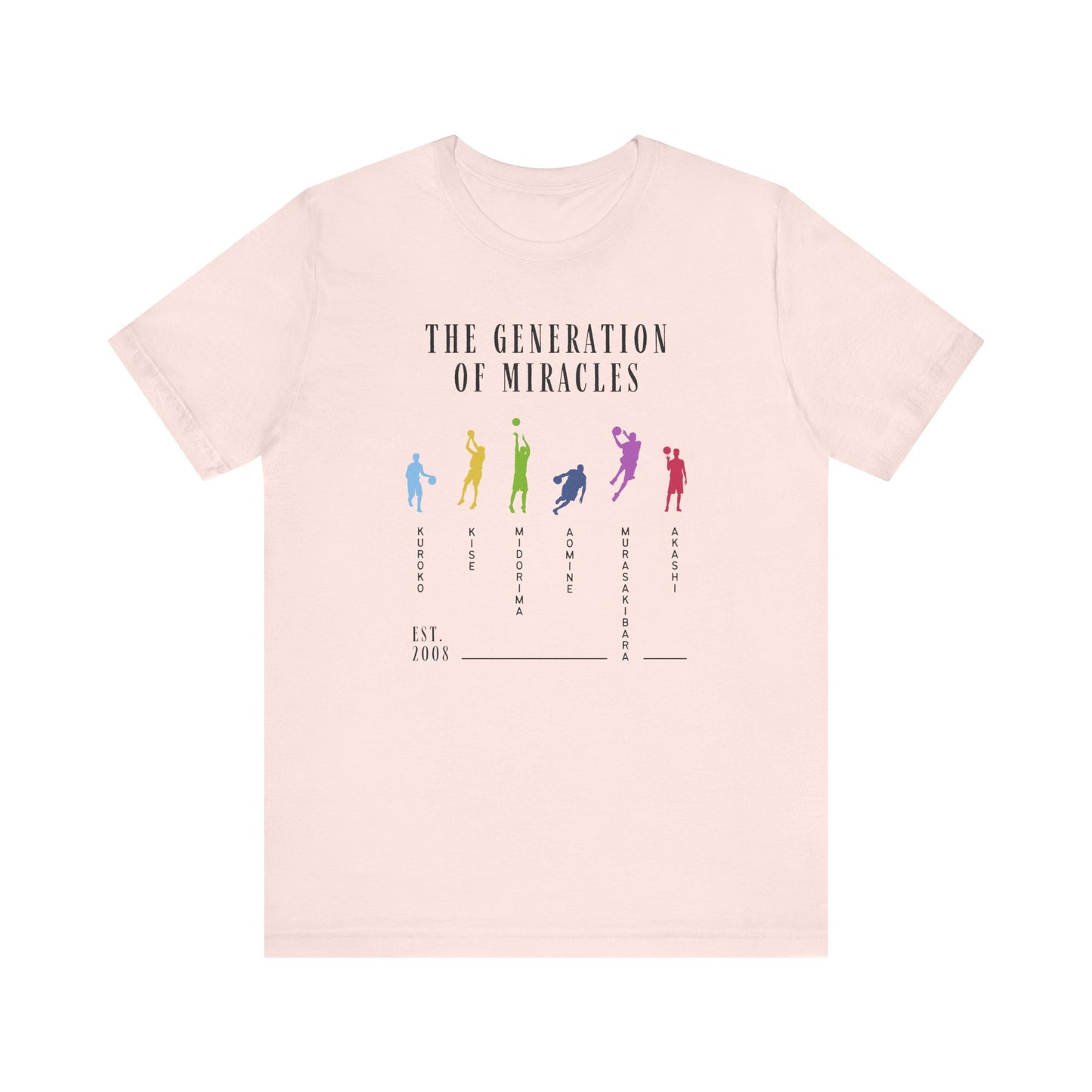 Generation of Miracles- Kuroko No Basket (Unisex Shirt)