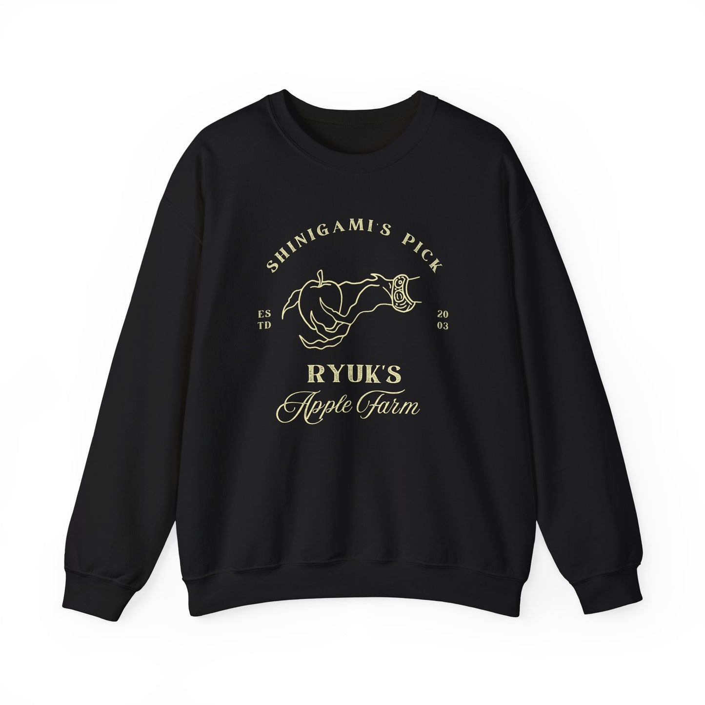 Ryuk's Apple Farm- Death Note (Unisex Sweatshirt Dark)
