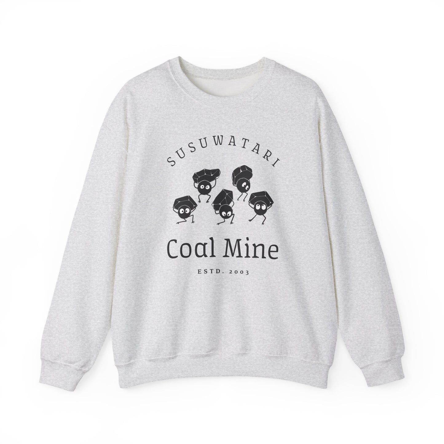 Suzuwatari Coal Mine- Spirited Away (Unisex Sweatshirt Light)