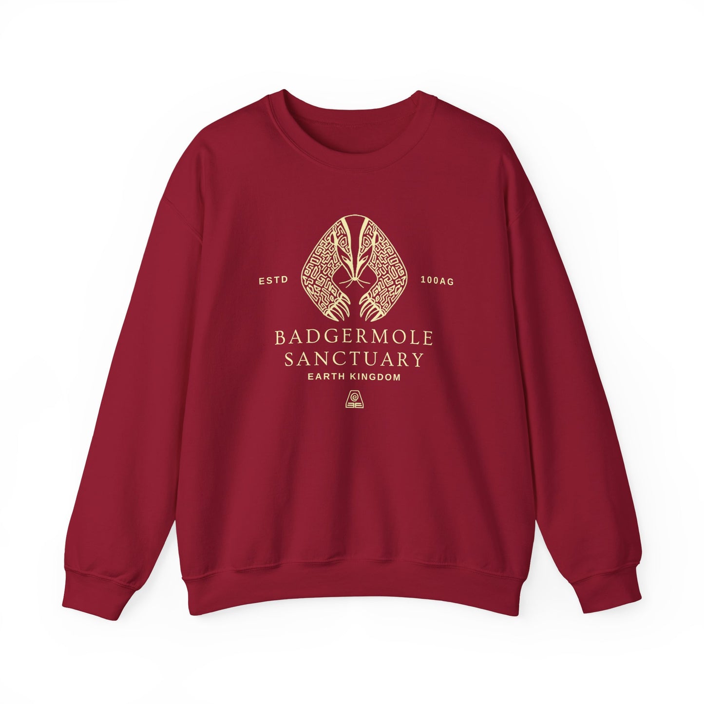 Badgermole Sanctuary- Avatar The Last Airbender (Unisex Sweatshirt Dark)