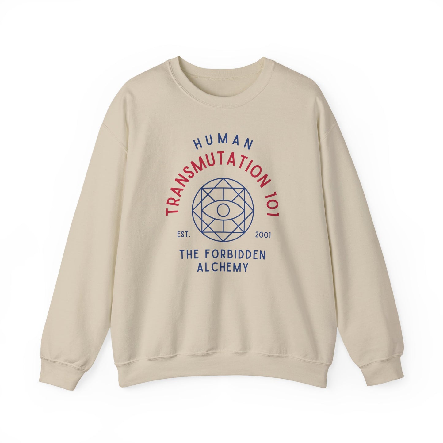 Human Transmutation 101- Full Metal Alchemist (Unisex Sweatshirt Light)