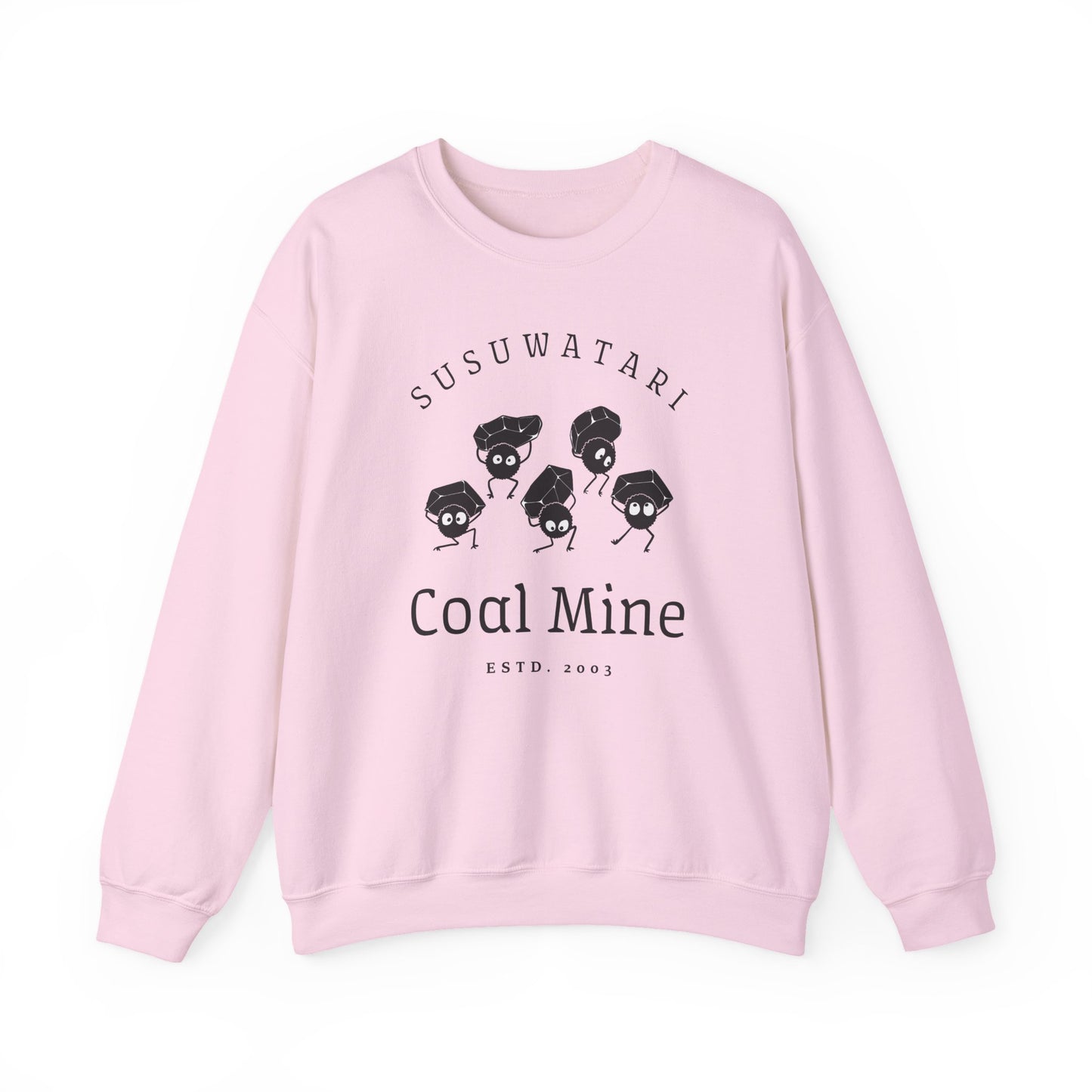 Suzuwatari Coal Mine- Spirited Away (Unisex Sweatshirt Light)