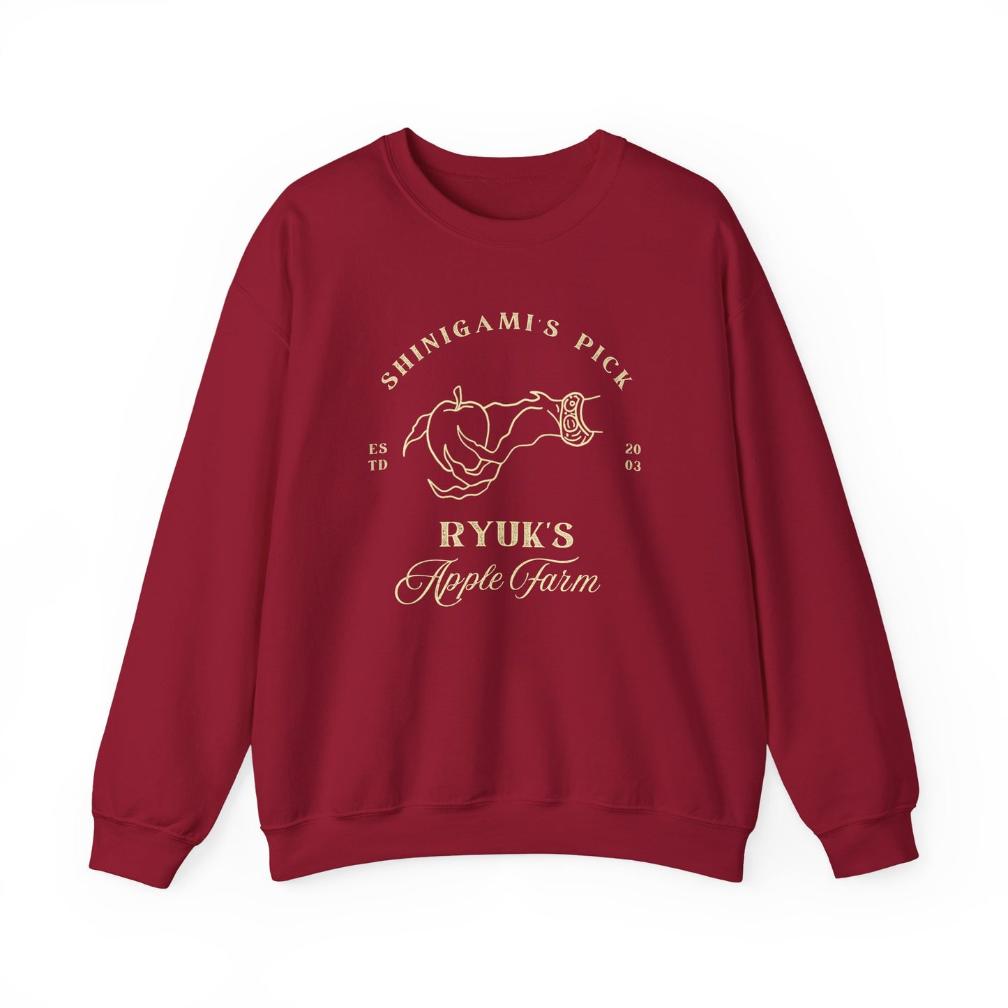 Ryuk's Apple Farm- Death Note (Unisex Sweatshirt Dark)