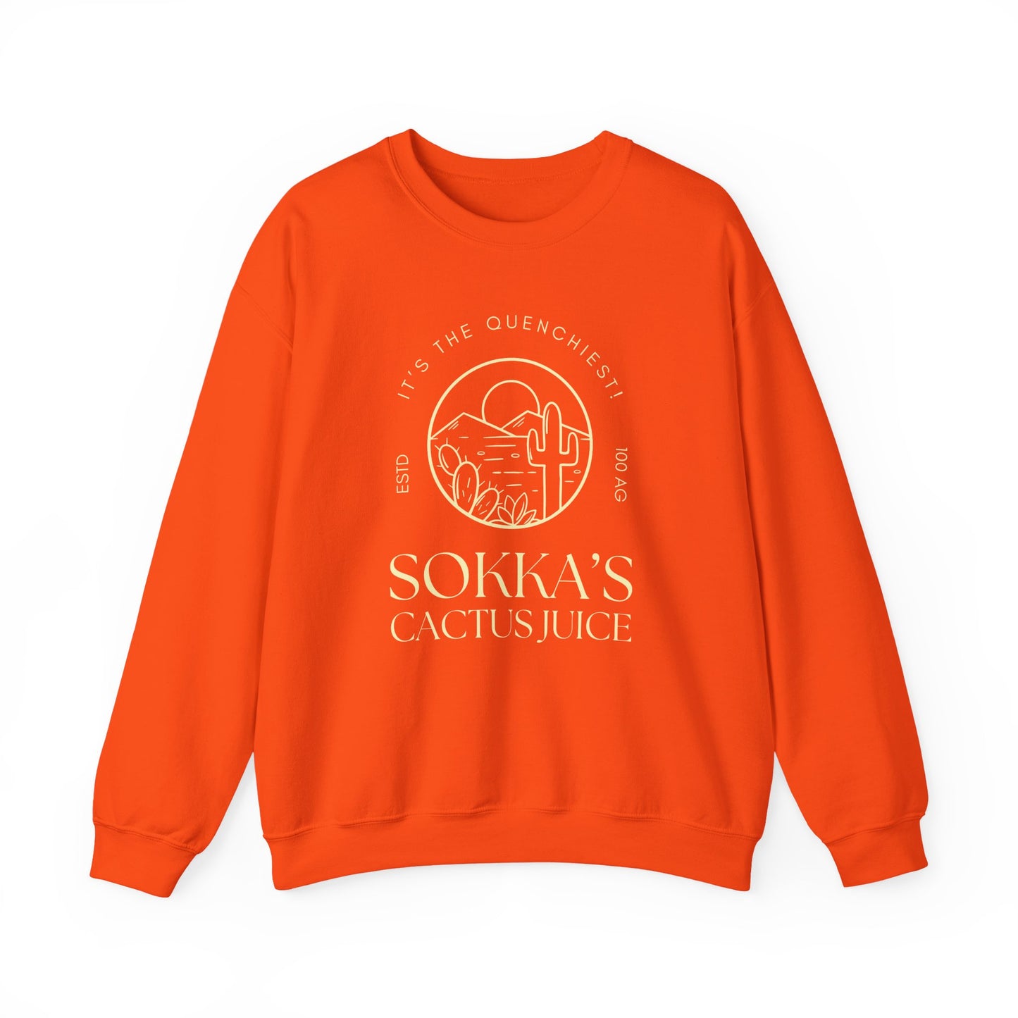 Sokka's Cactus Juice- Avatar The Last Airbender (Unisex Sweatshirt Dark)