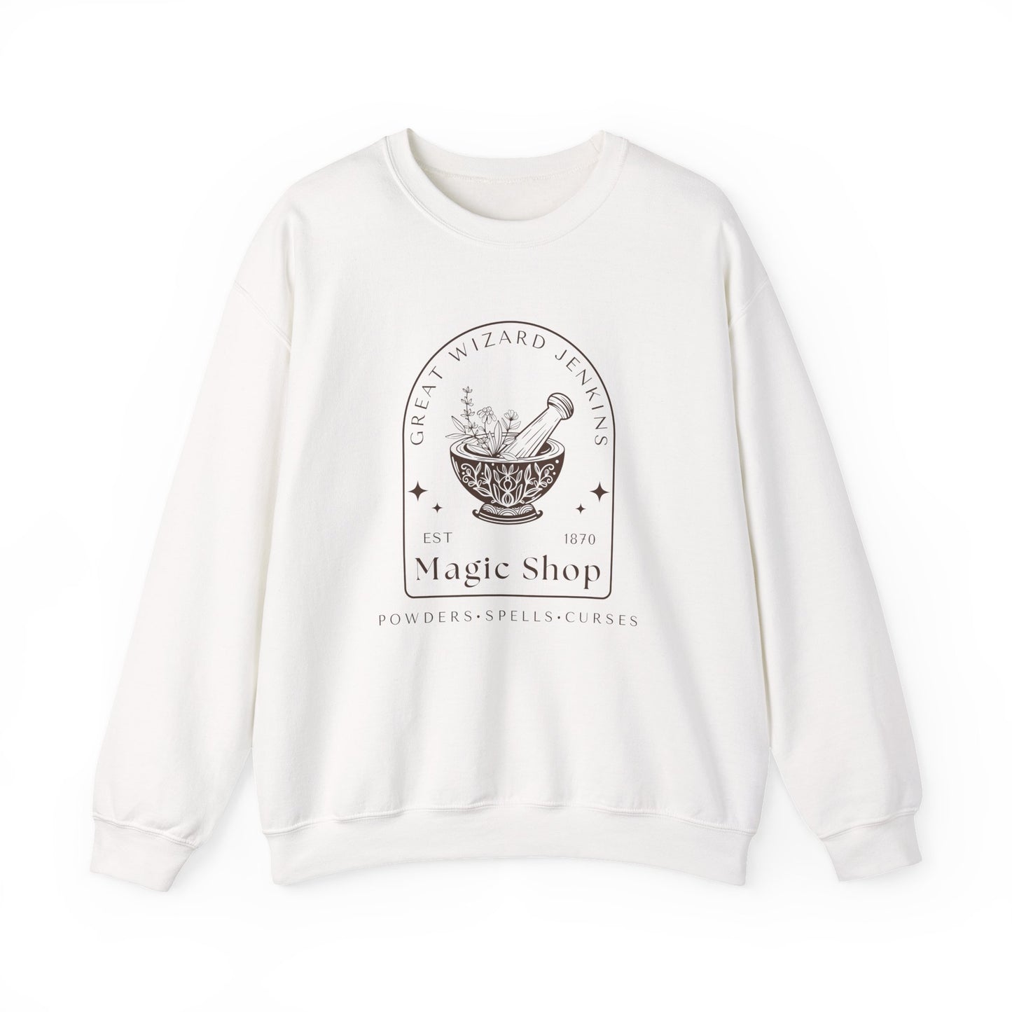 Great Wizard Jenkins Magic Shop- Howl's Moving Castle (Unisex Sweatshirt Light)
