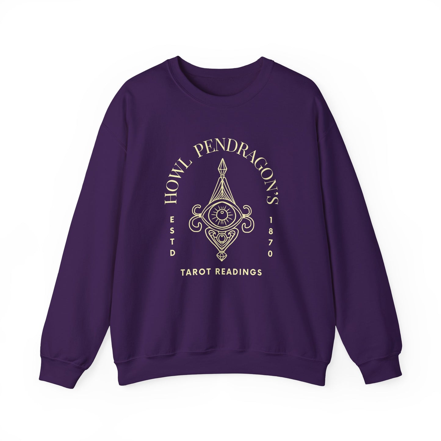 Howl Pendragon's Tarot Readings- Howl's Moving Castle (Unisex Sweatshirt Dark)