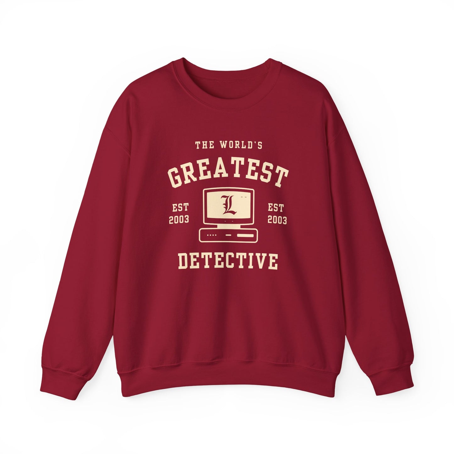 World's Greatest Detective- Death Note (Unisex Sweatshirt Dark)
