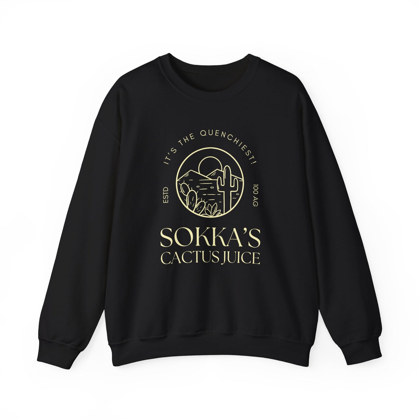 Sokka's Cactus Juice- Avatar The Last Airbender (Unisex Sweatshirt Dark)