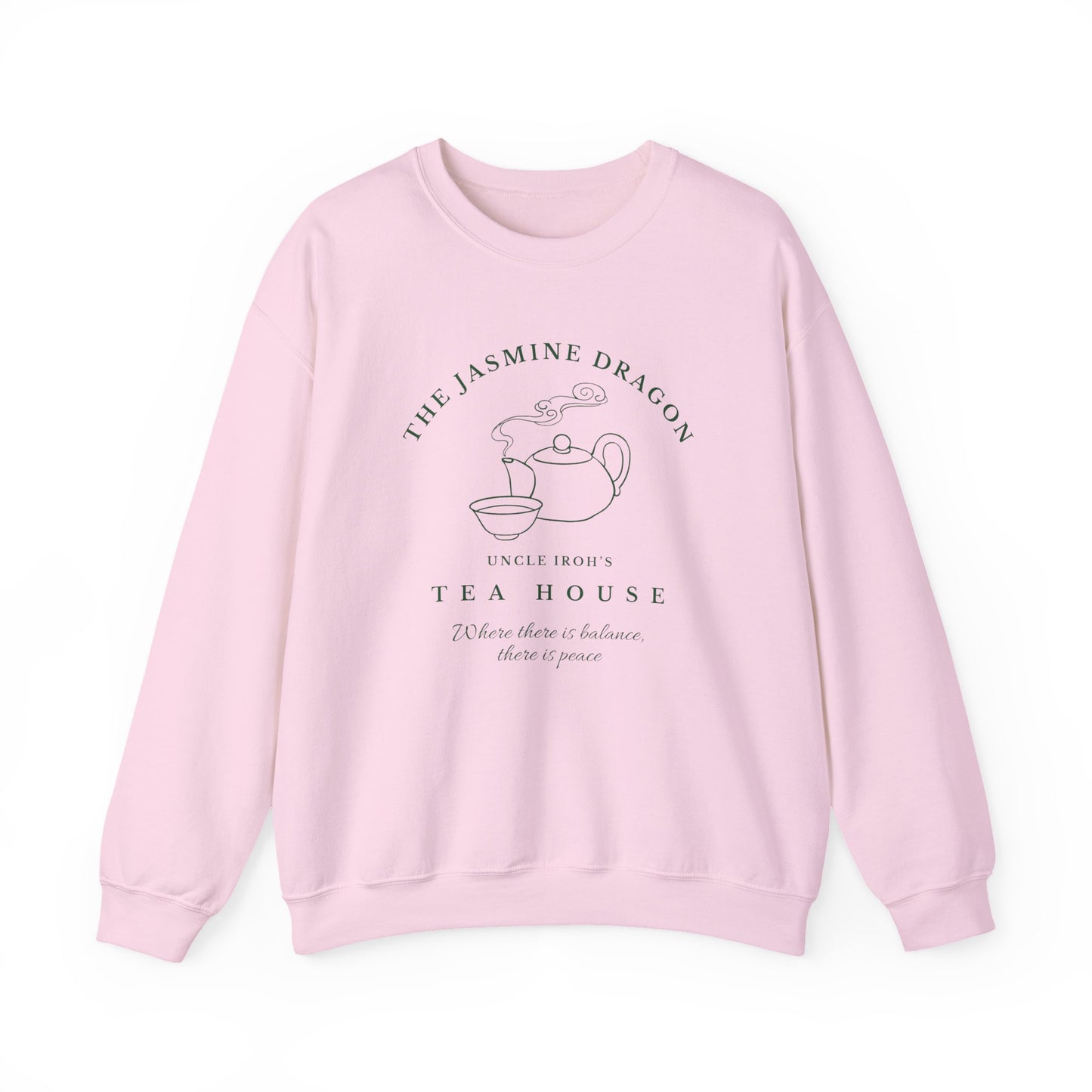 The Jasmine Dragon- Avatar The Last Airbender (Unisex Sweatshirt Light)