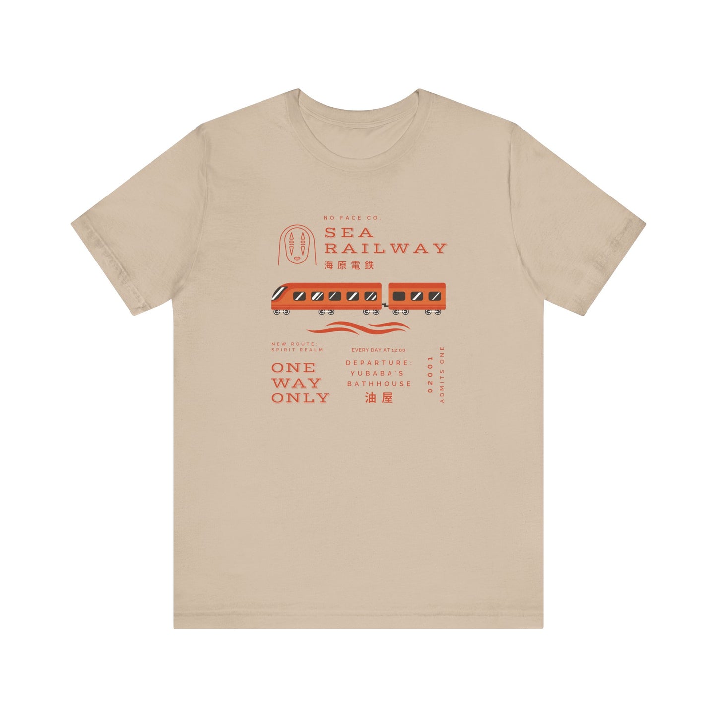 Orange Sea Railway- Spirited Away (Unisex Shirt)