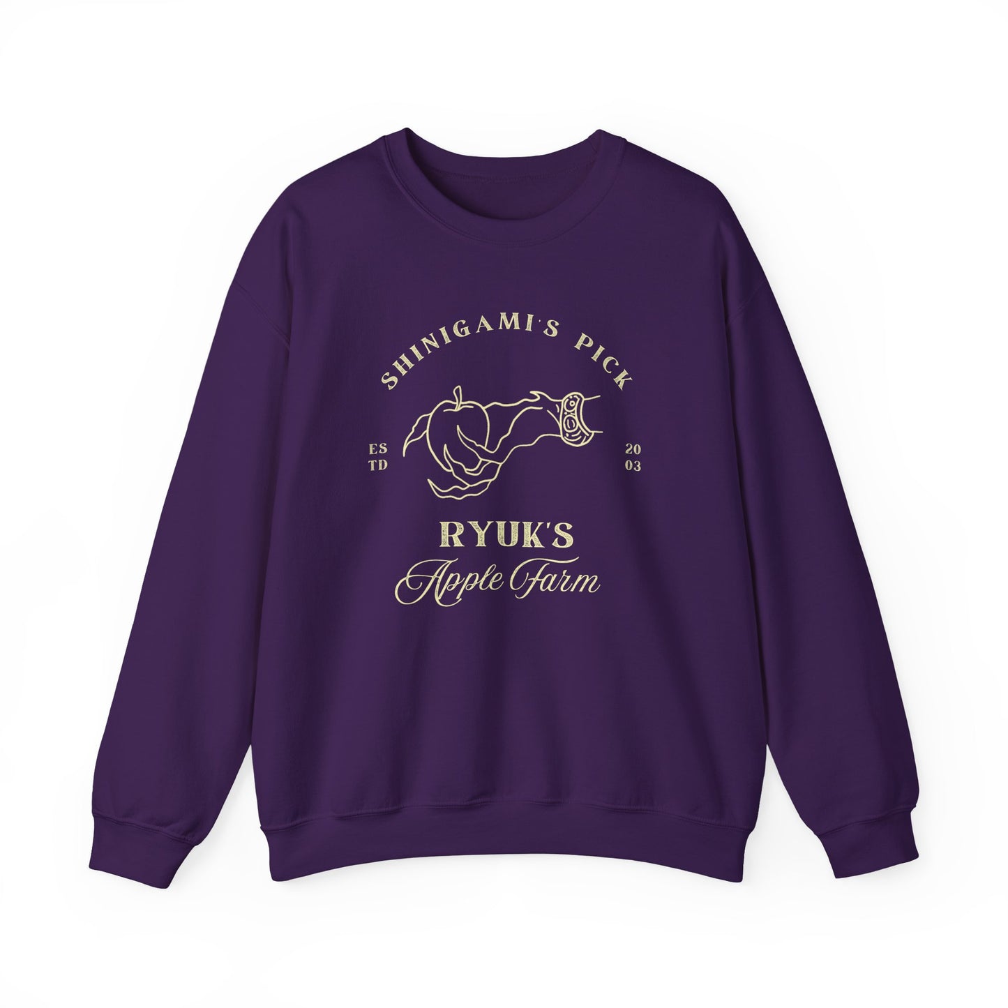 Ryuk's Apple Farm- Death Note (Unisex Sweatshirt Dark)