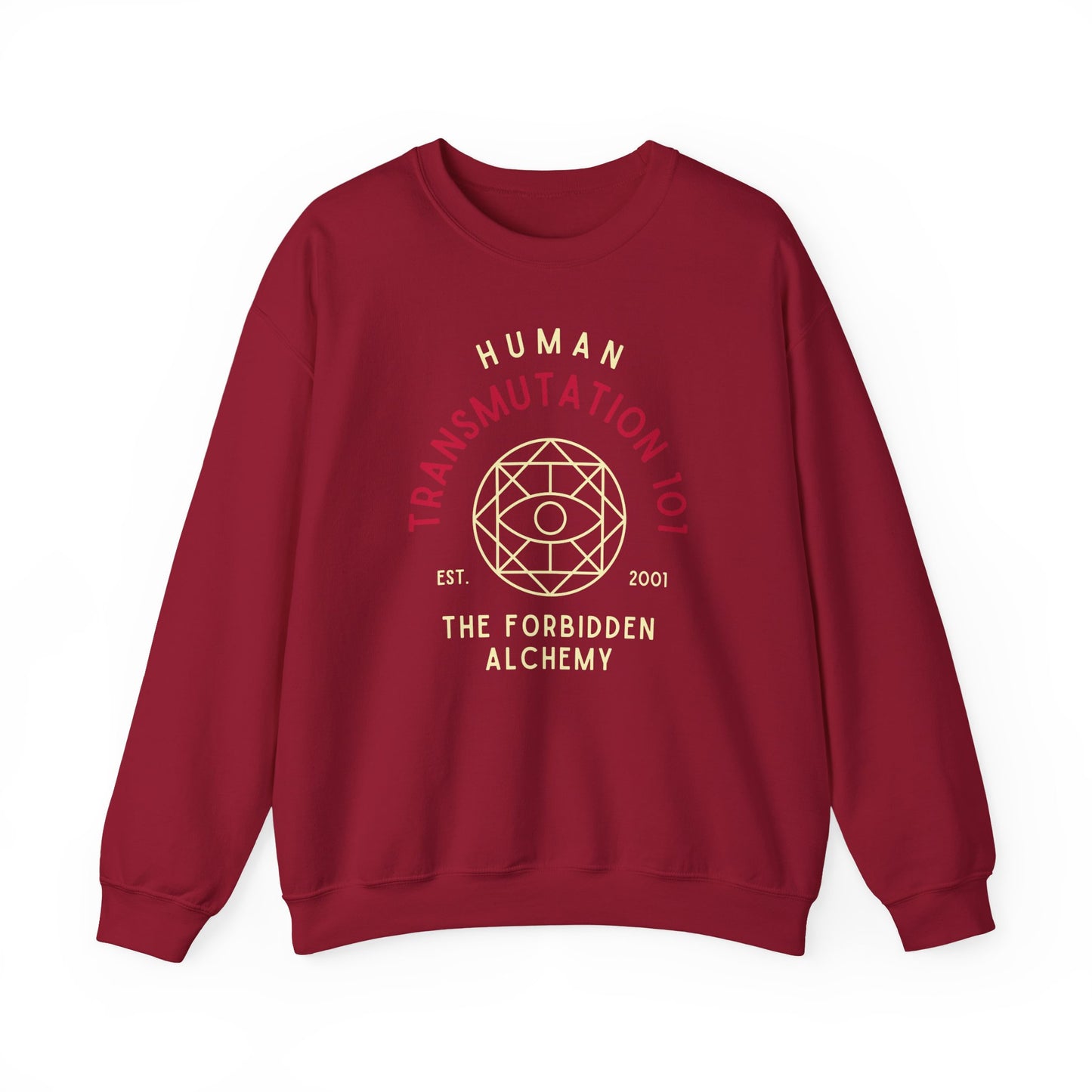 Human Transmutation 101- Full Metal Alchemist (Unisex Sweatshirt Dark)