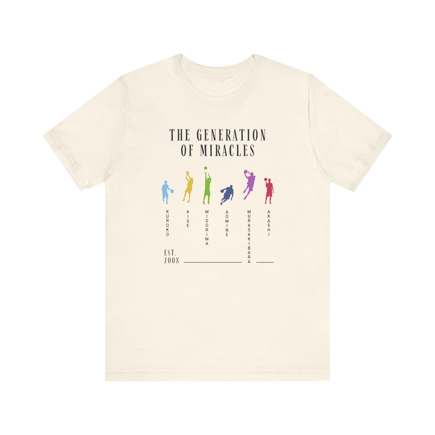 Generation of Miracles- Kuroko No Basket (Unisex Shirt)