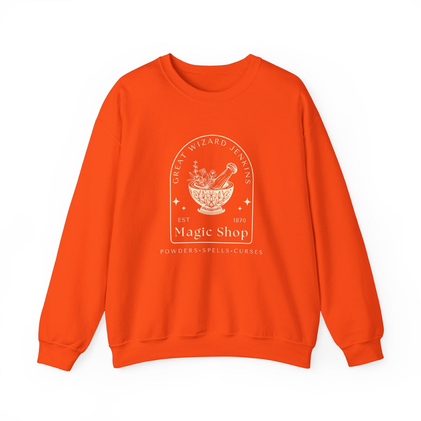Great Wizard Jenkins Magic Shop- Howl's Moving Castle (Unisex Sweatshirt Dark)
