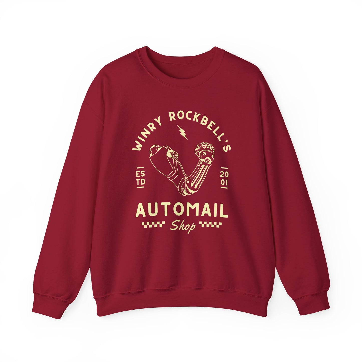 Winry's Automail Shop- Full Metal Alchemist (Unisex Sweatshirt Dark)