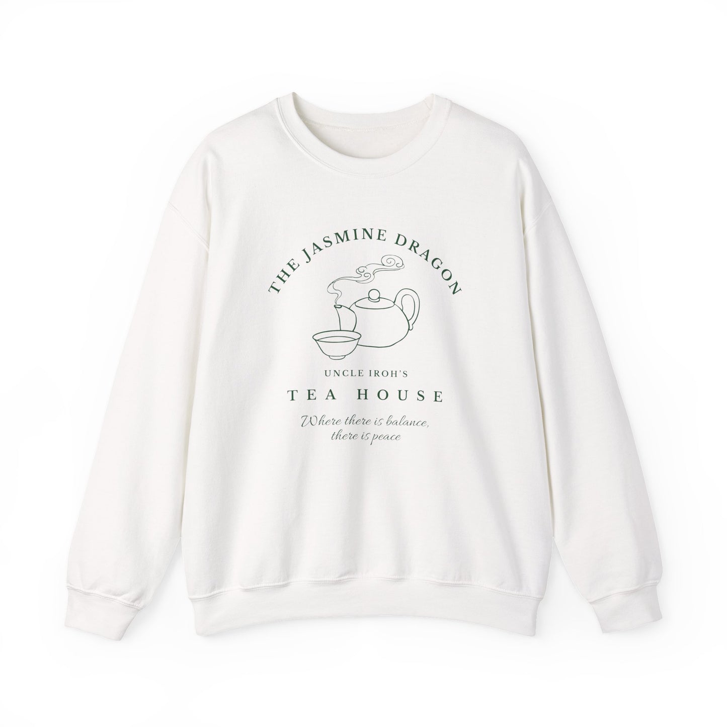 The Jasmine Dragon- Avatar The Last Airbender (Unisex Sweatshirt Light)