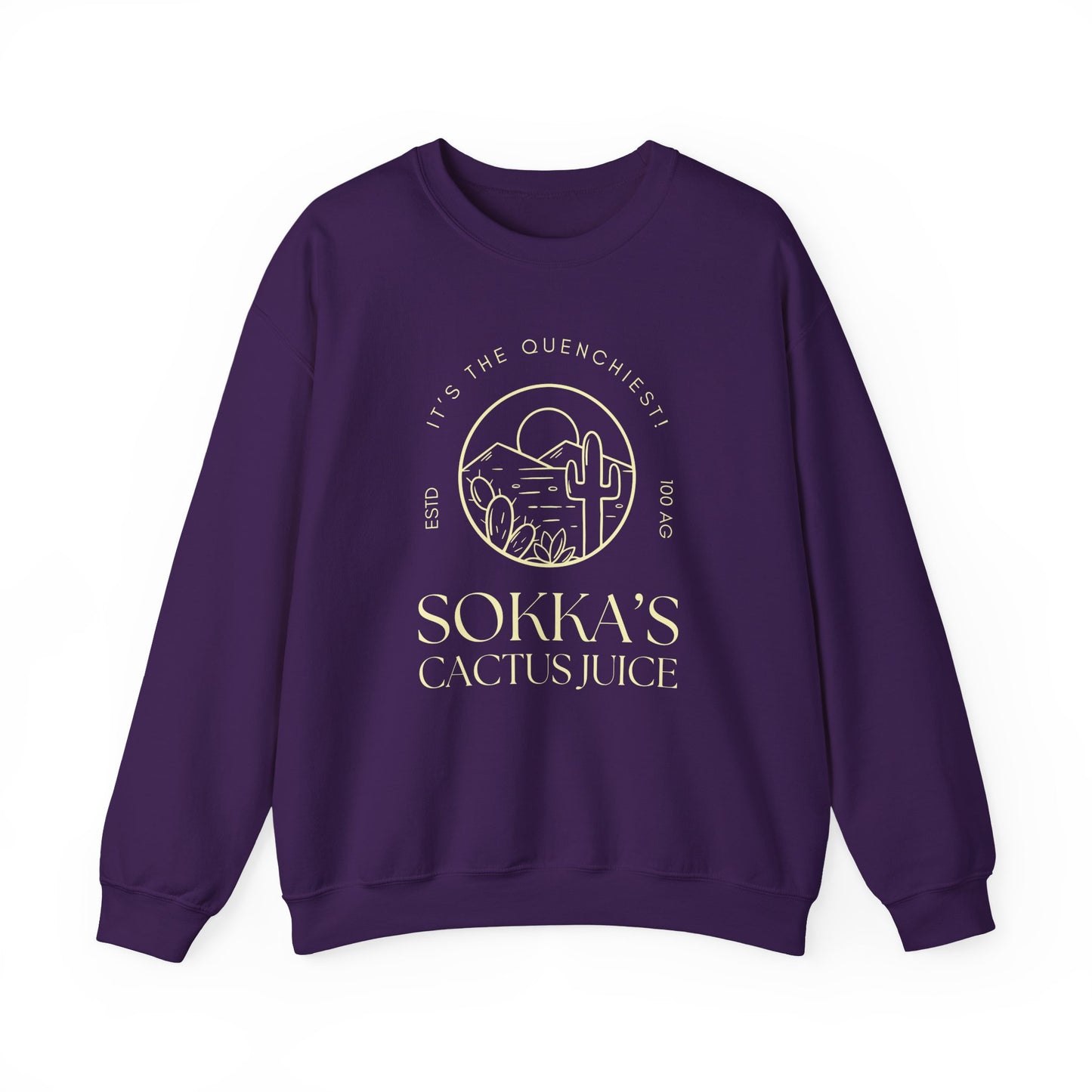 Sokka's Cactus Juice- Avatar The Last Airbender (Unisex Sweatshirt Dark)