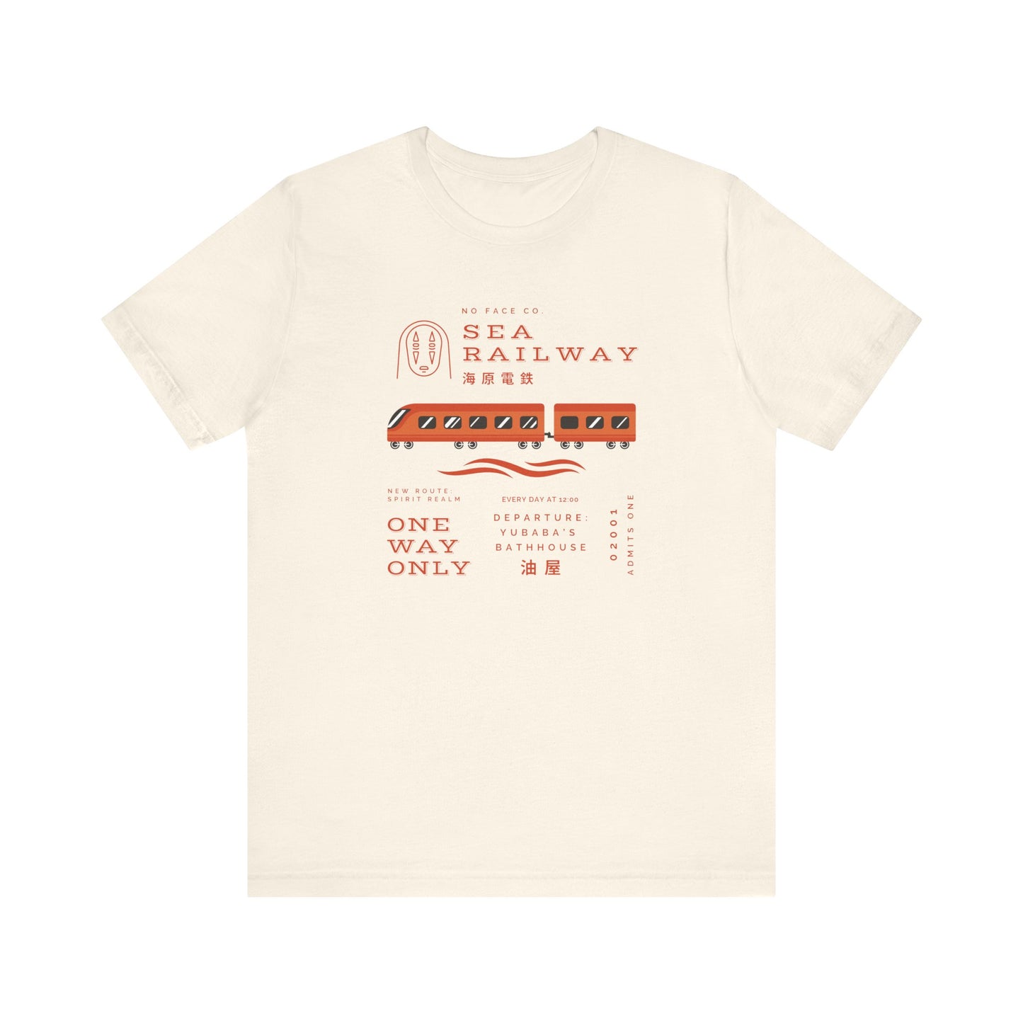 Orange Sea Railway- Spirited Away (Unisex Shirt)
