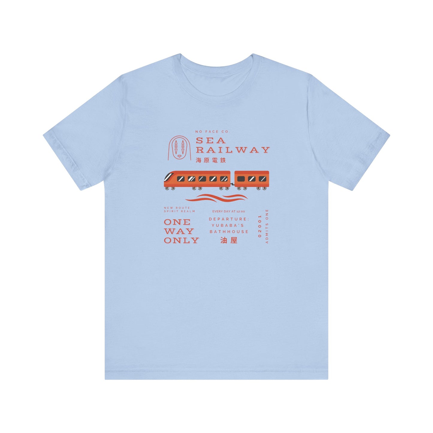 Orange Sea Railway- Spirited Away (Unisex Shirt)