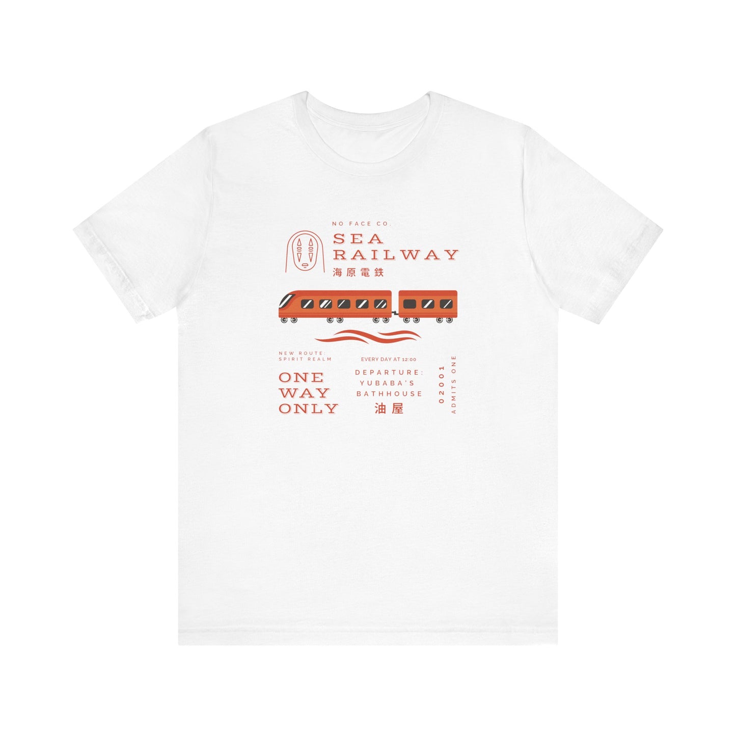Orange Sea Railway- Spirited Away (Unisex Shirt)
