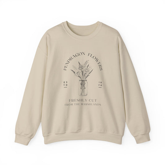 Pendragon Flowers- Howl's Moving Castle (Unisex Sweatshirt Light)