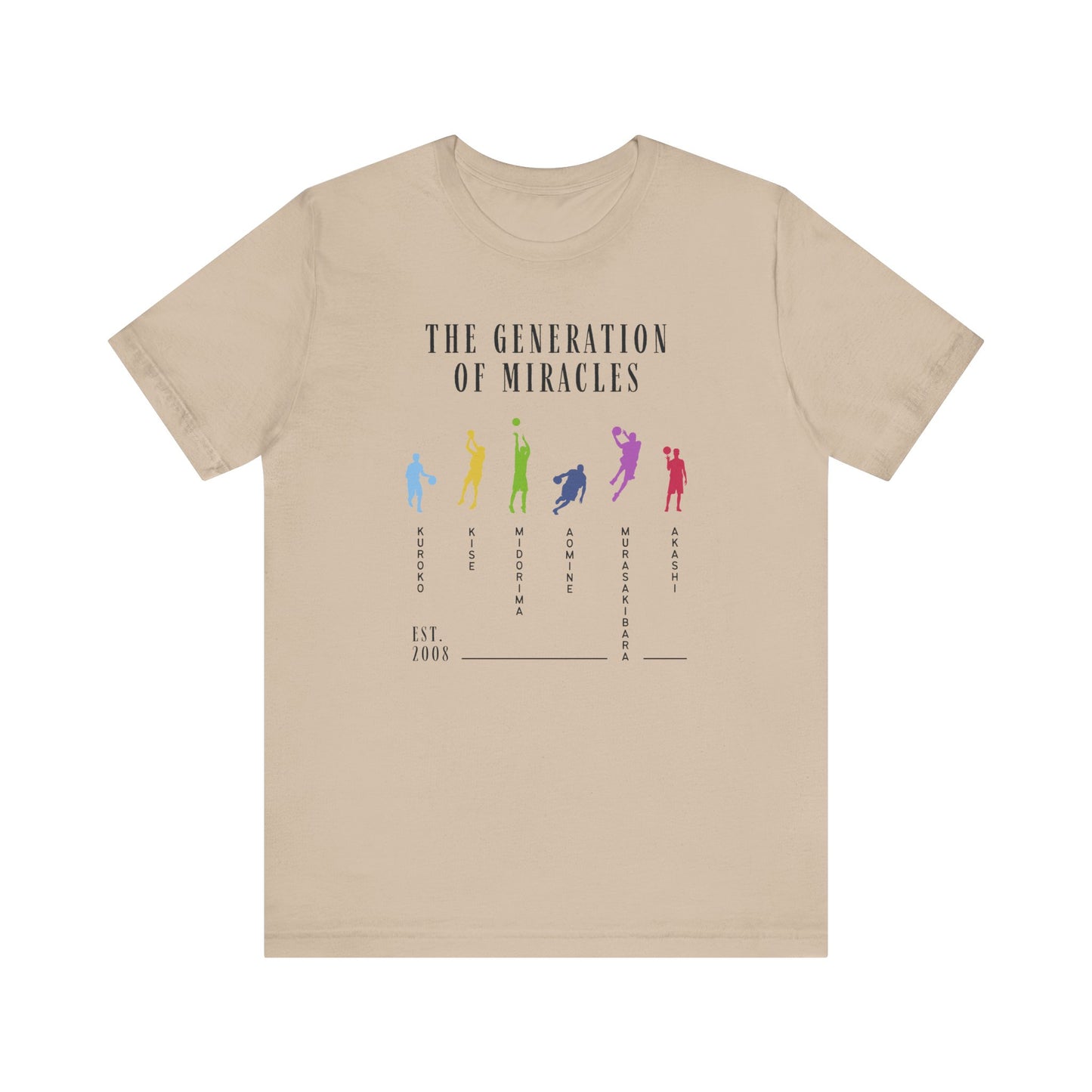 Generation of Miracles- Kuroko No Basket (Unisex Shirt)
