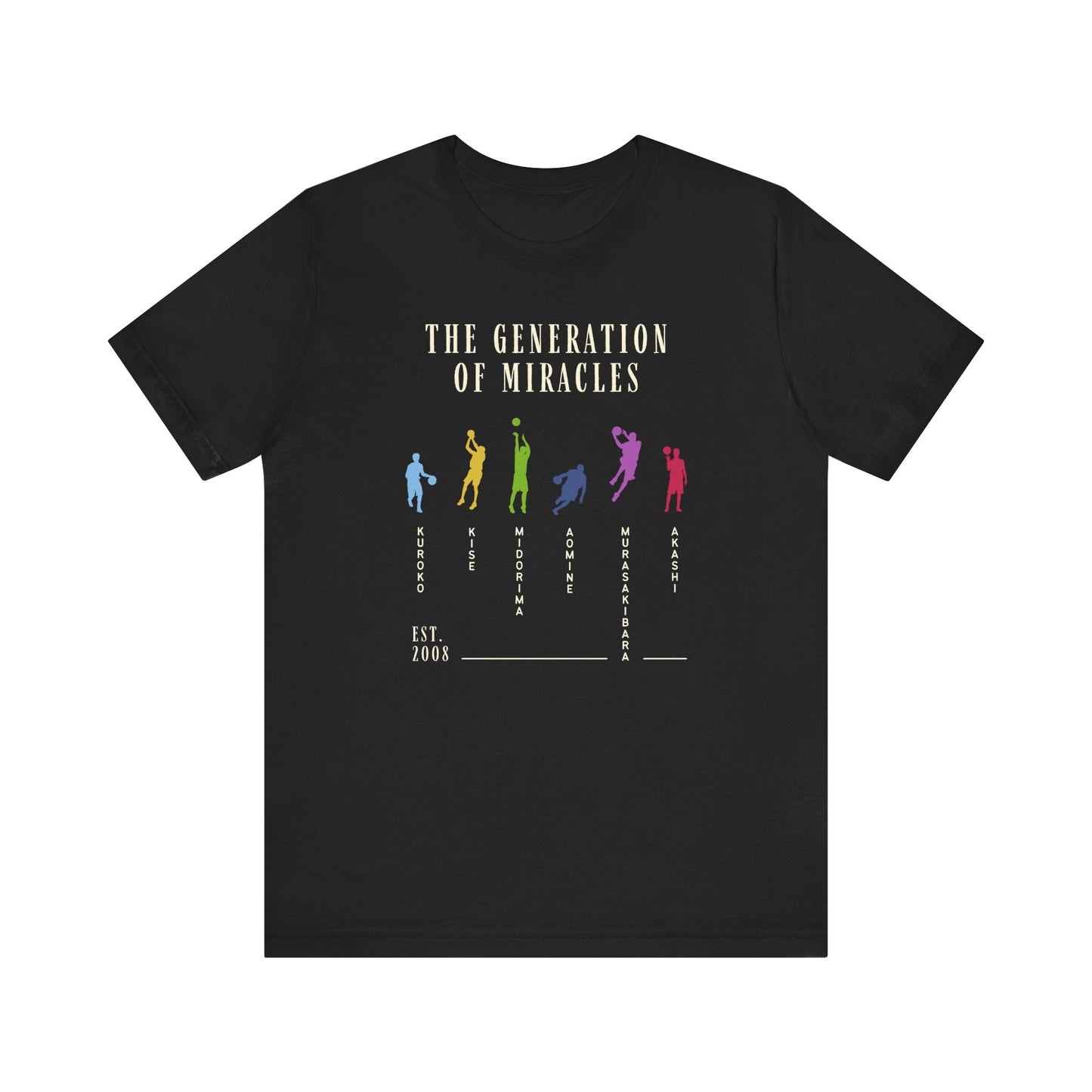 Generation of Miracles- Kuroko No Basket (Unisex Shirt)