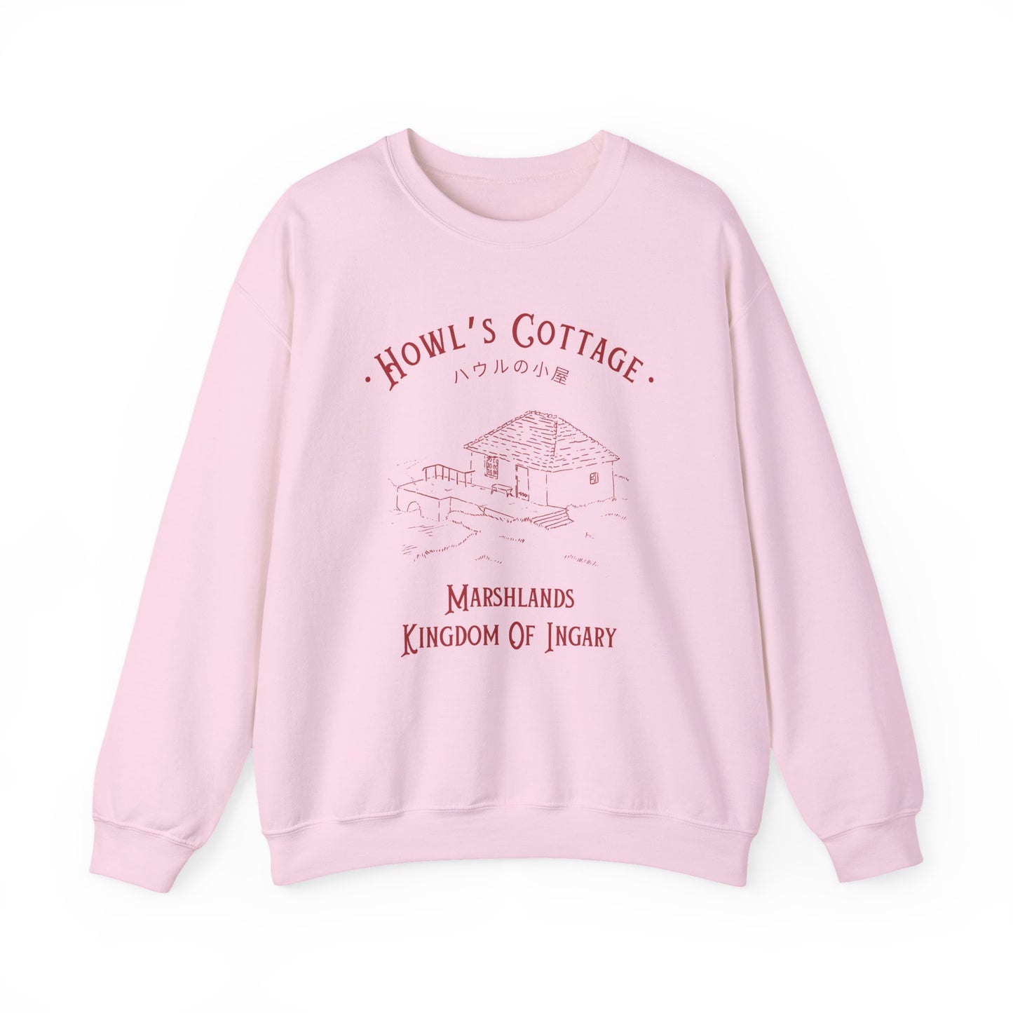 Howl's Cottage- Howl's Moving Castle (Unisex Sweatshirt Light)