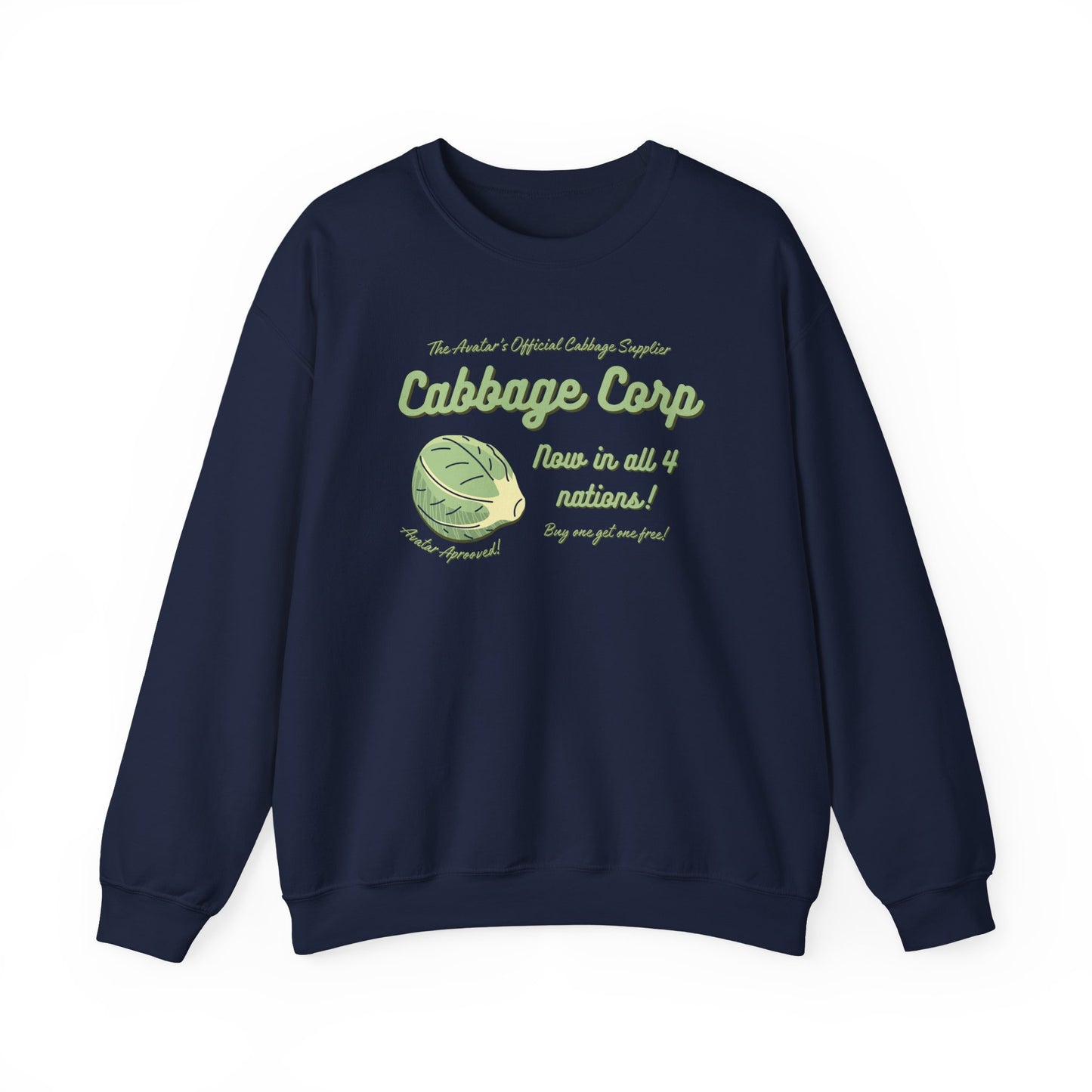 Cabbage Corp- Avatar The Last Airbender (Unisex Sweatshirt Dark)