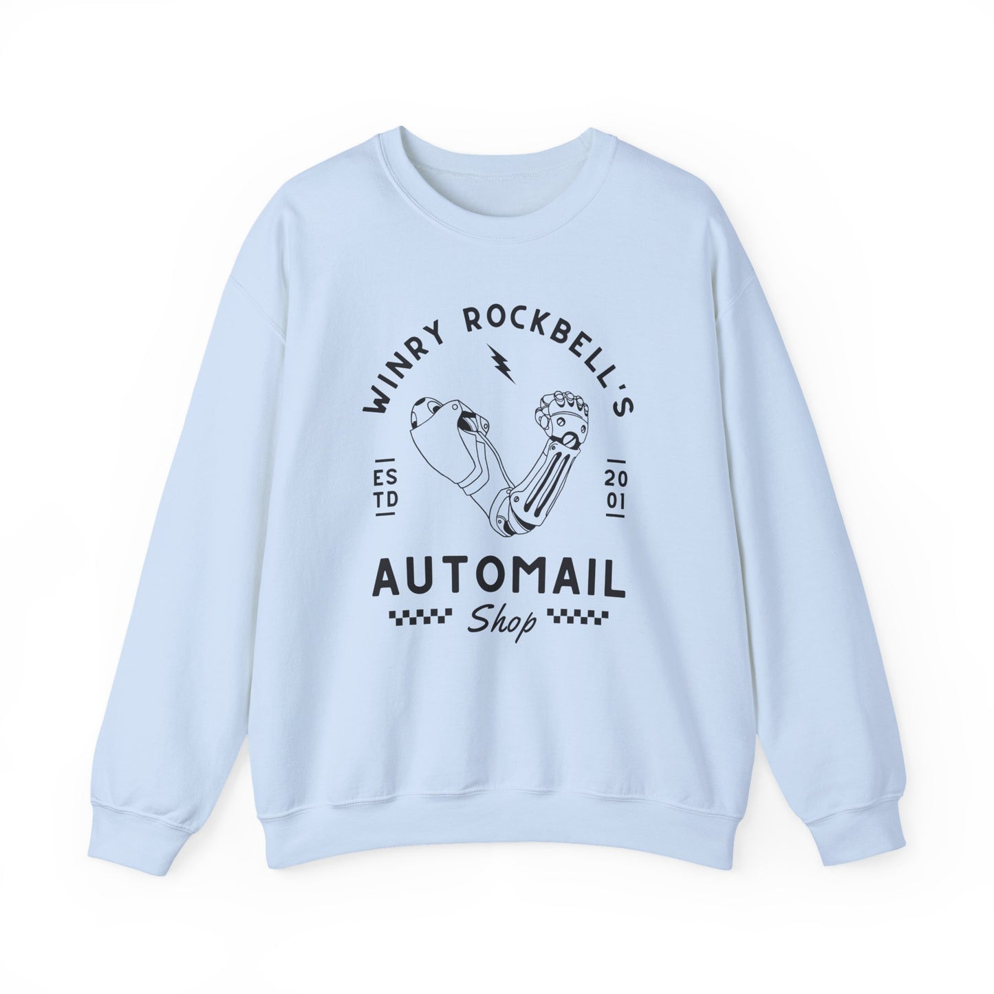 Winry's Automail Shop- Full Metal Alchemist (Unisex Sweatshirt Light)