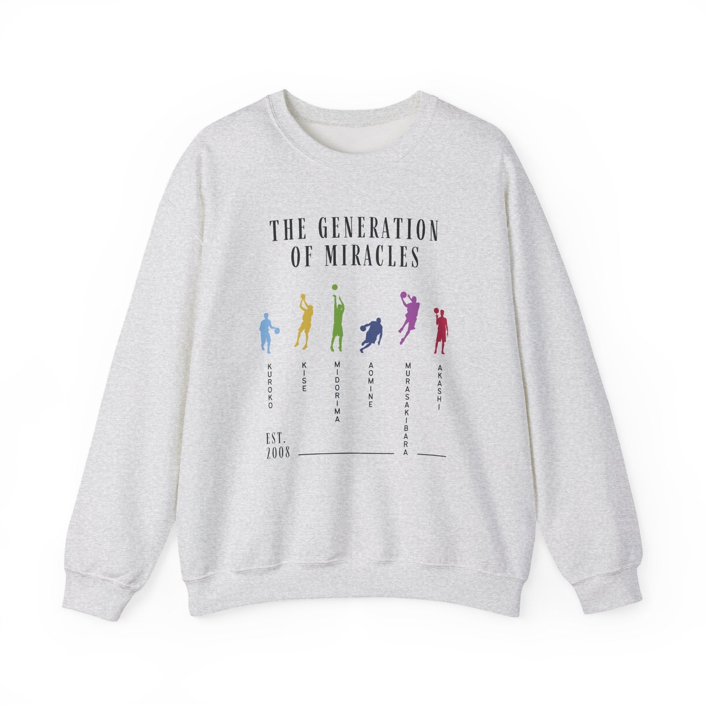 Generation of Miracles- Kuroko No Basket (Unisex Sweatshirt Light)