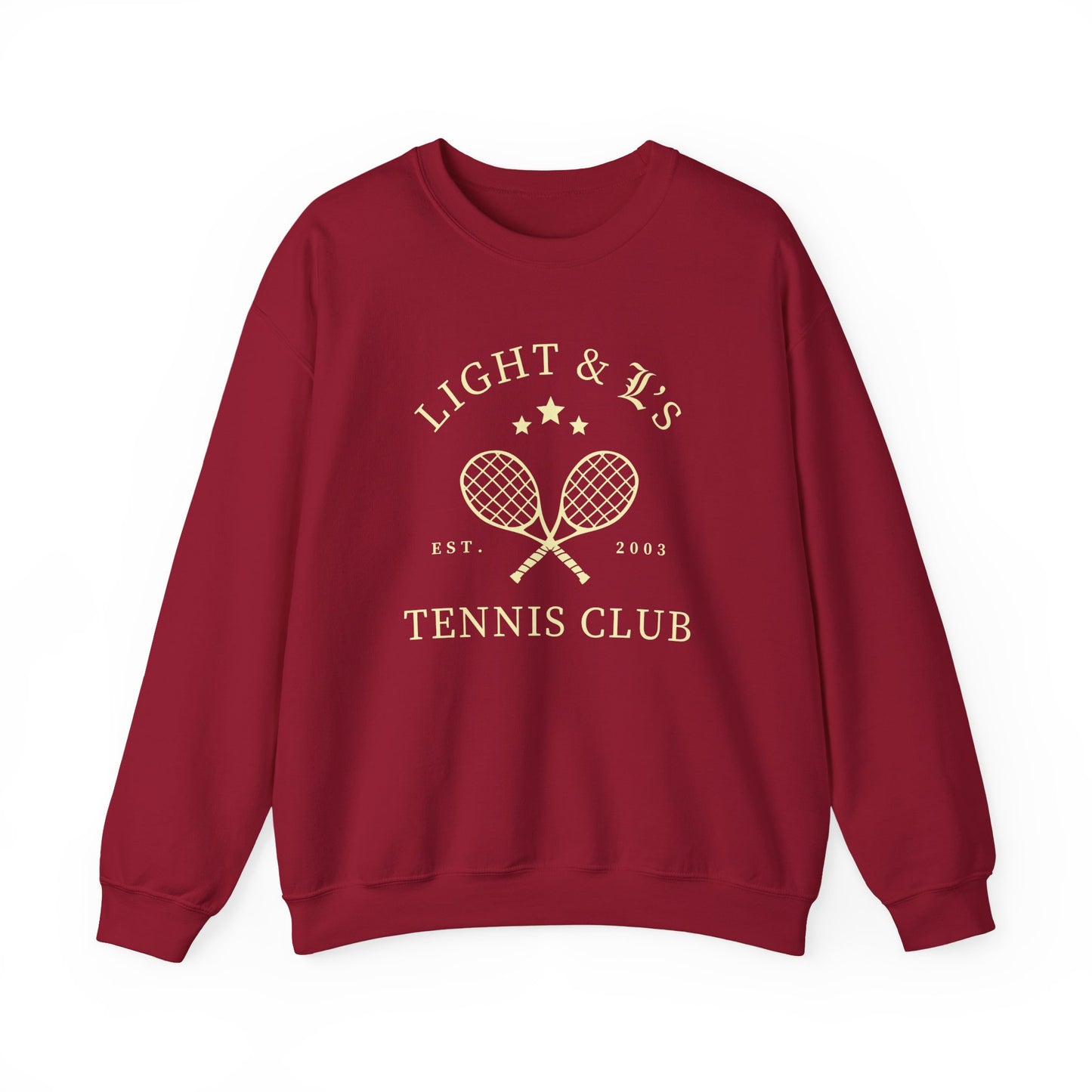 Light & L's Tennis Club- Death Note (Unisex Sweatshirt Dark)