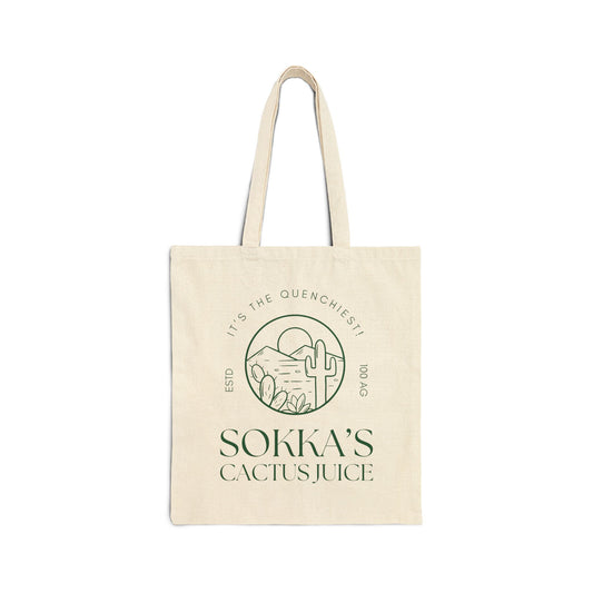 Sokka's Cactus Juice- Avatar The Last Airbender (Tote Bag)