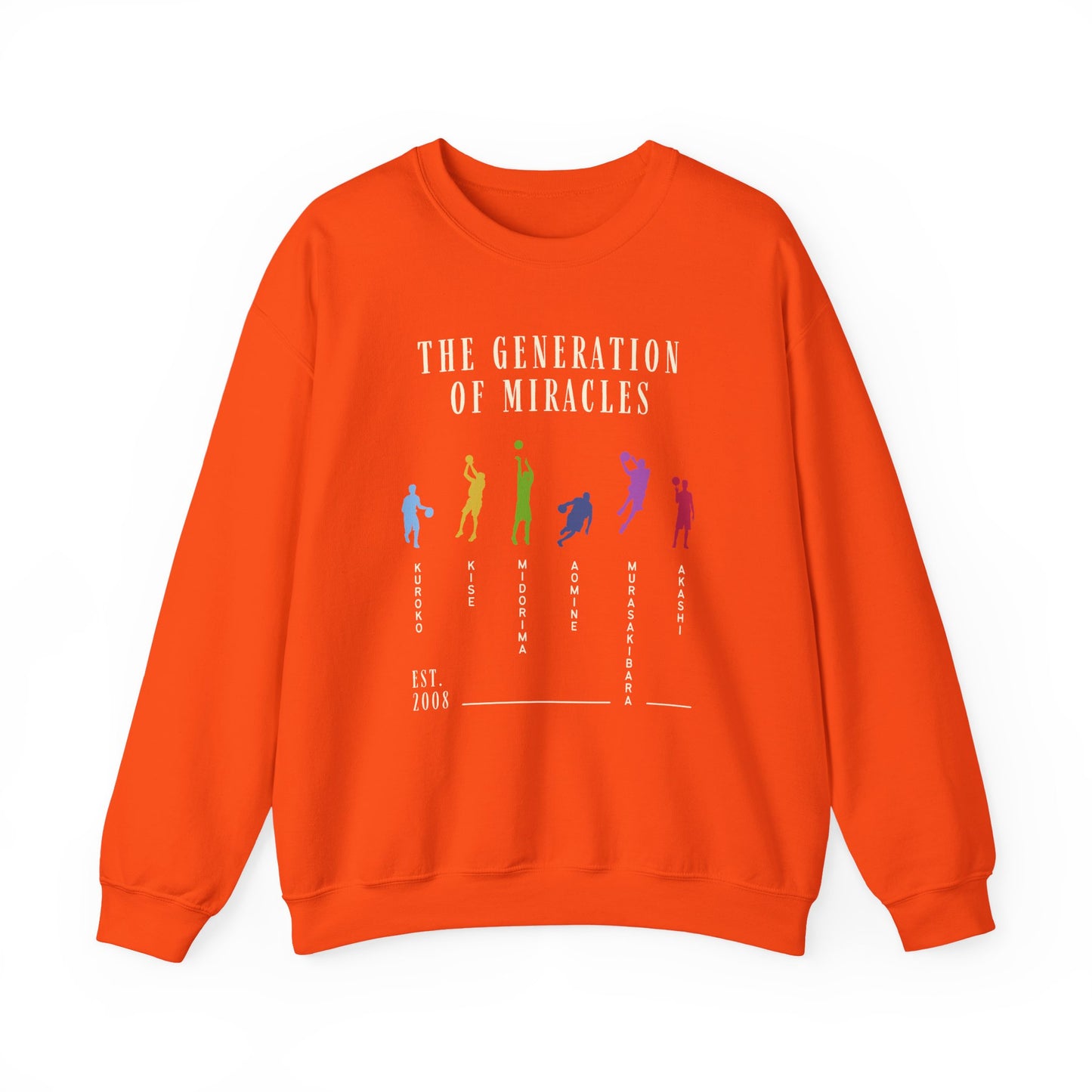Generation of Miracles- Kuroko No Basket (Unisex Sweatshirt Dark)