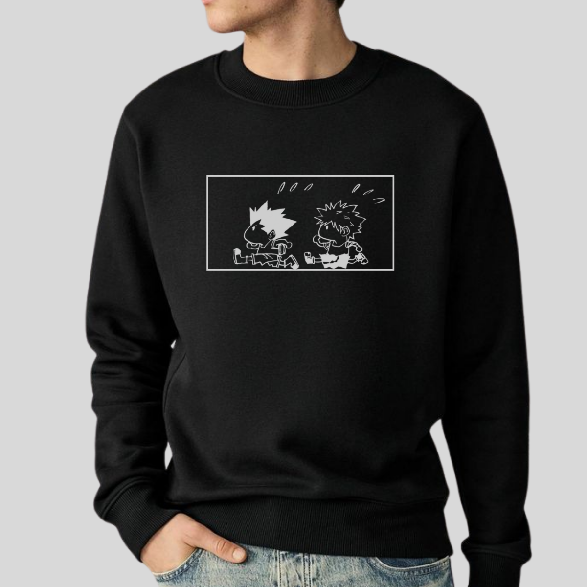Gon & Killua- Hunter X Hunter (Unisex Sweatshirt Dark)