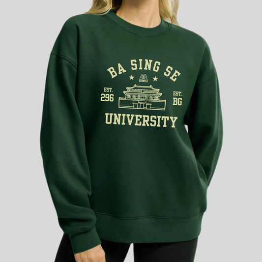 Ba Sing Se University- Avatar The Last Airbender (Unisex Sweatshirt Dark)