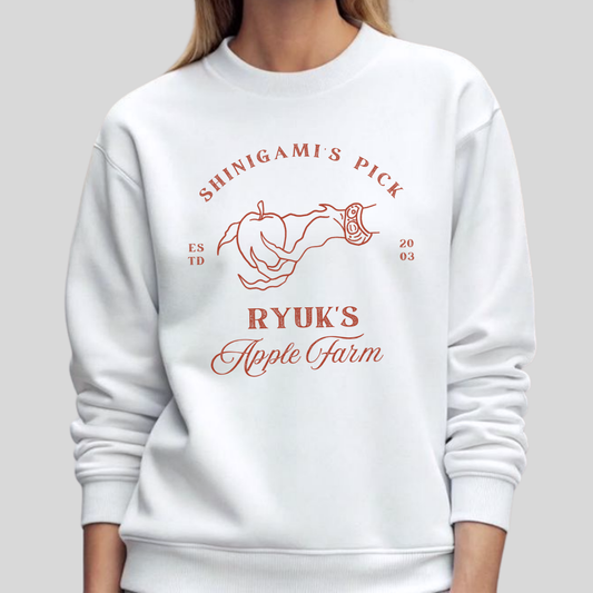 Ryuk's Apple Farm- Death Note (Unisex Sweatshirt Light)