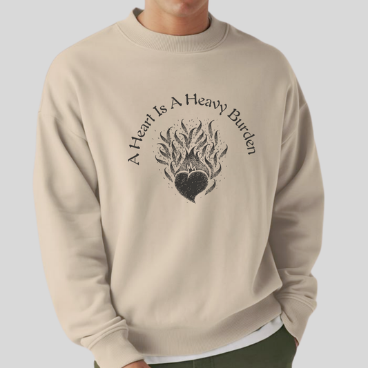A Heart is A Heavy Burden- Howl's Moving Castle (Unisex Sweatshirt Light)