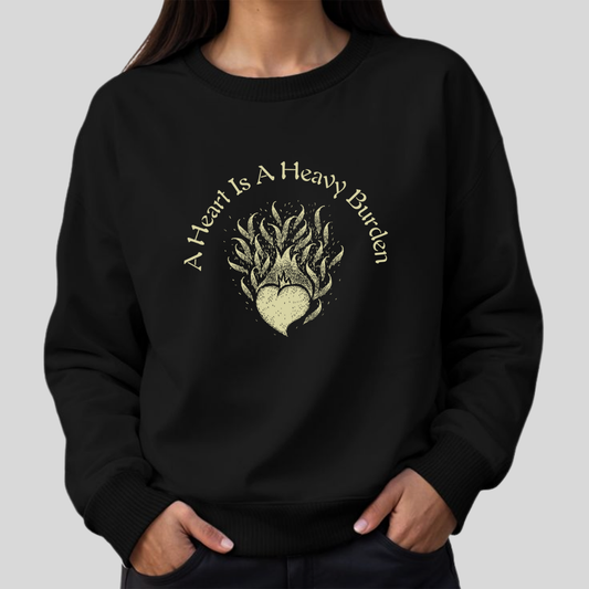A Heart is A Heavy Burden- Howl's Moving Castle (Unisex Sweatshirt Dark)
