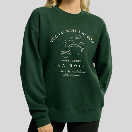 The Jasmine Dragon- Avatar The Last Airbender (Unisex Sweatshirt Dark)