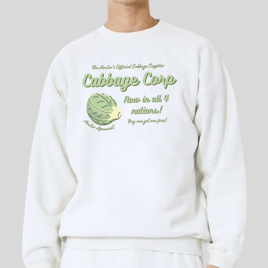 Cabbage Corp- Avatar The Last Airbender (Unisex Sweatshirt Light)